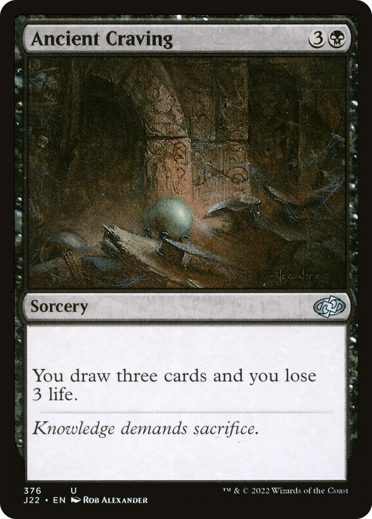 Ancient Craving (J22-376) [Jumpstart 2022] MTG Single Wizards of the Coast