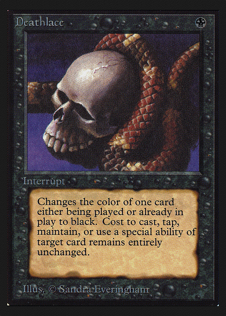 Deathlace (IED-102) [Intl. Collectors' Edition] MTG Single Wizards of the Coast