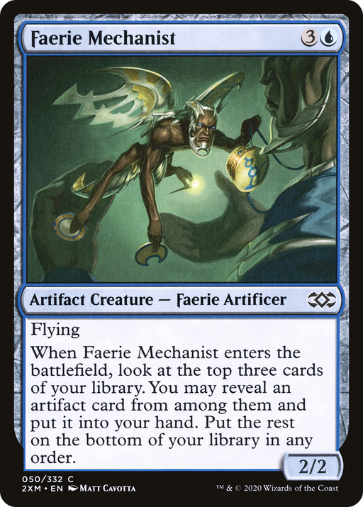 Faerie Mechanist (2XM-050) [Double Masters] MTG Single Wizards of the Coast
