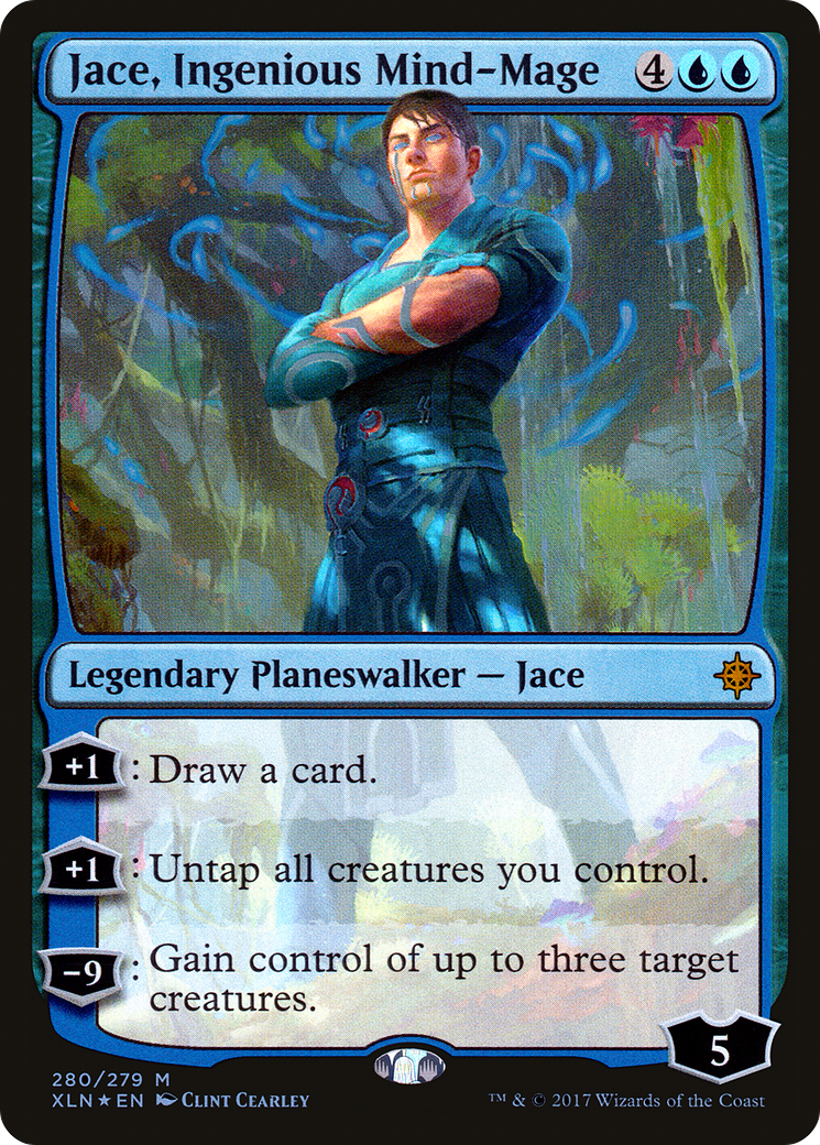 Jace, Ingenious Mind-Mage [Ixalan] MTG Single Magic: The Gathering
