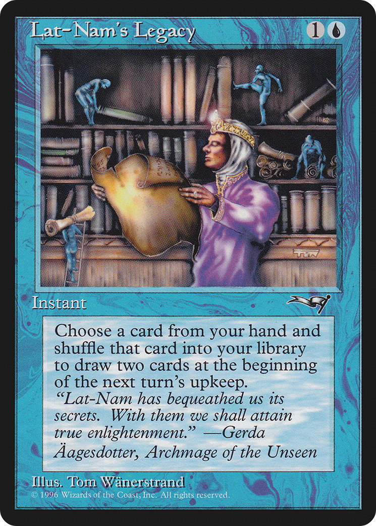 Lat-Nam's Legacy (ALL-30A) [Alliances] MTG Single Wizards of the Coast