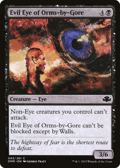 Evil Eye of Orms-by-Gore (DMR-083) [Dominaria Remastered] MTG Single Wizards of the Coast