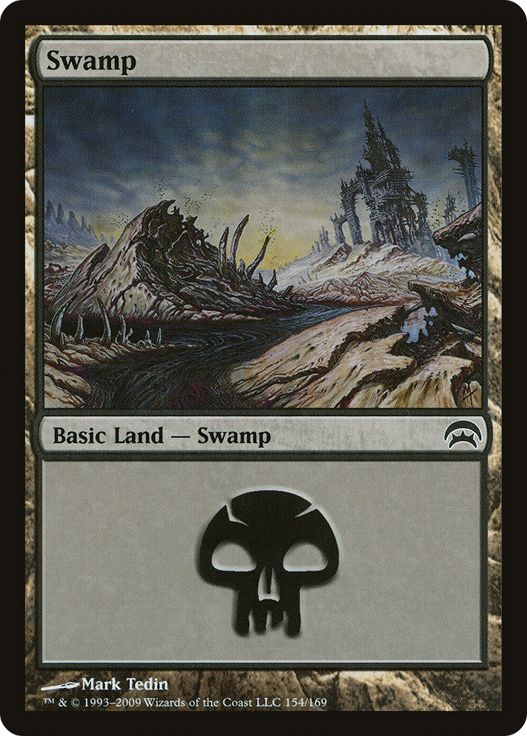 Swamp (154) (HOP-154) [Misc] Planechase MTG Single Wizards of the Coast