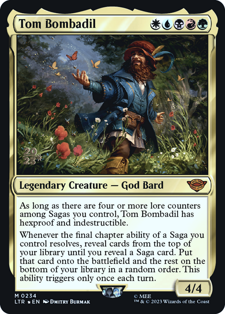 Tom Bombadil (PRE-234) [Tales of Middle-earth Promos] Foil MTG Single Wizards of the Coast