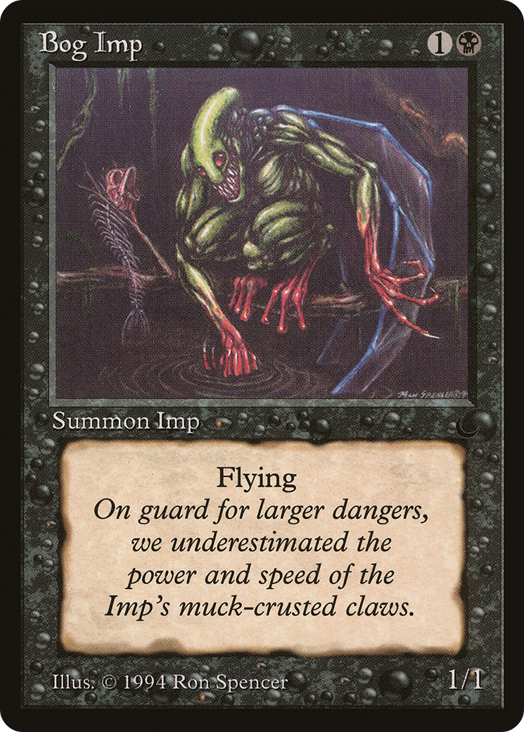 Bog Imp (DRK-) [Oldschool] The Dark MTG Single Wizards of the Coast