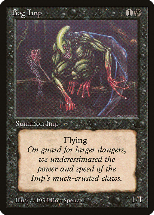 Bog Imp (DRK-) [Oldschool] The Dark MTG Single Wizards of the Coast