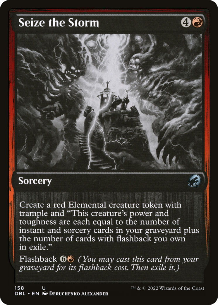 Seize the Storm (DBL-158) [Innistrad: Double Feature] MTG Single Wizards of the Coast