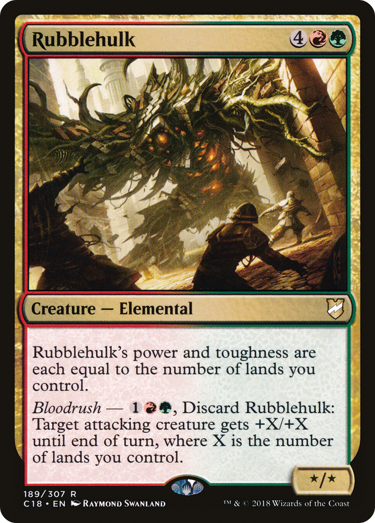 Rubblehulk (C18-189) [Commander 2018] MTG Single Wizards of the Coast