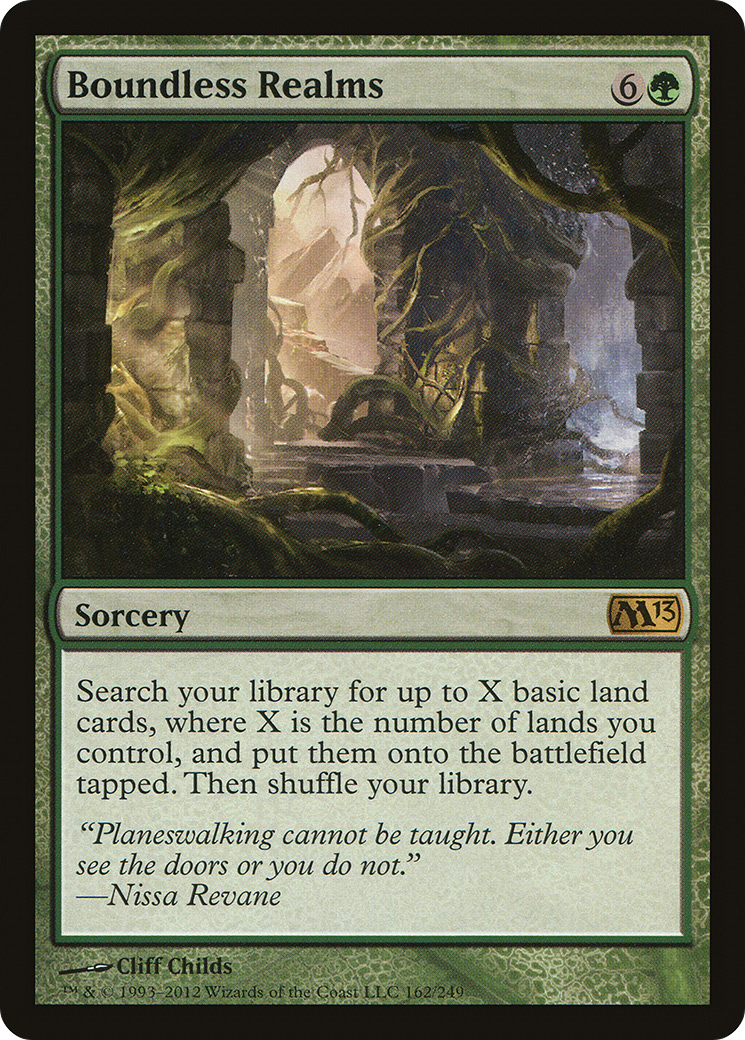 Boundless Realms (M13-162) [Magic 2013] MTG Single Wizards of the Coast
