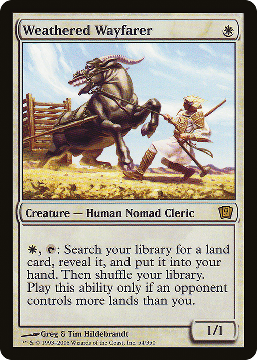 Weathered Wayfarer (9ED-054) [9th Edition] MTG Single Wizards of the Coast