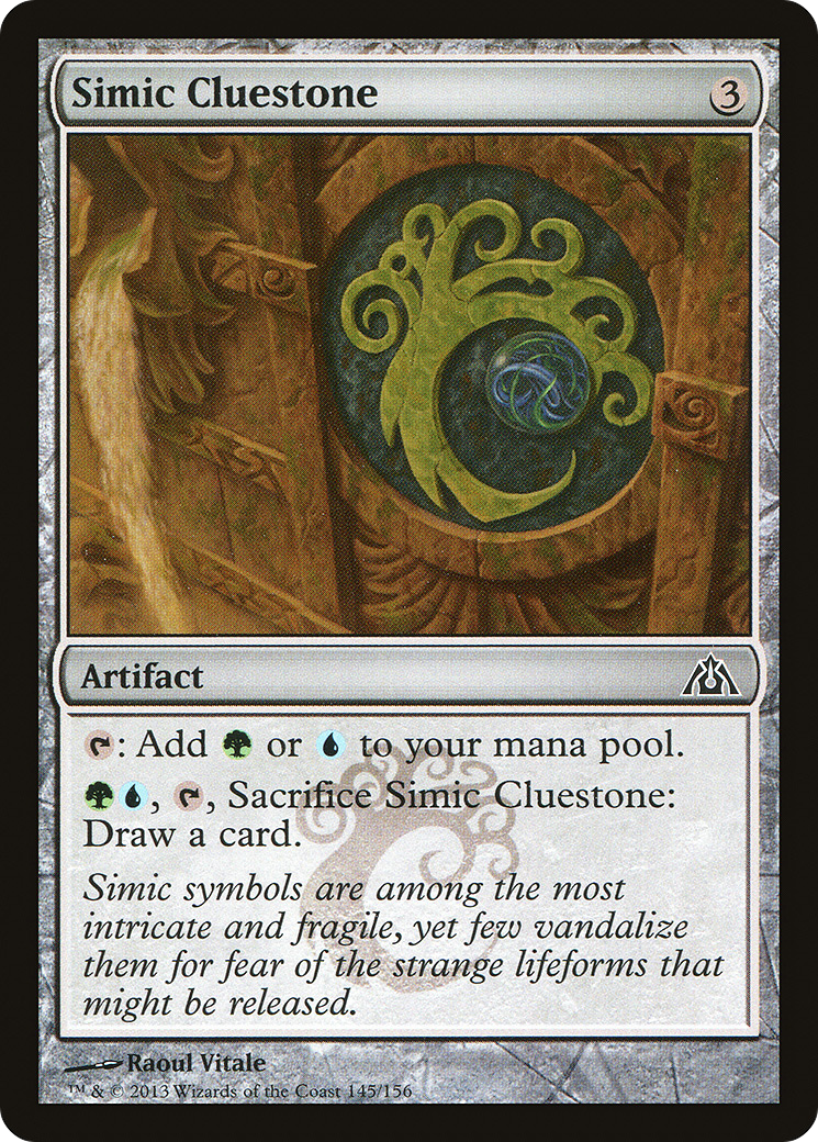 Simic Cluestone (DGM-145) [Dragon's Maze] Foil MTG Single Wizards of the Coast