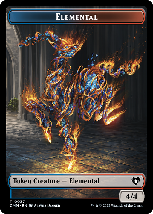 Elemental (TCMM-037) [Tokens] Commander Masters Tokens MTG Single Wizards of the Coast