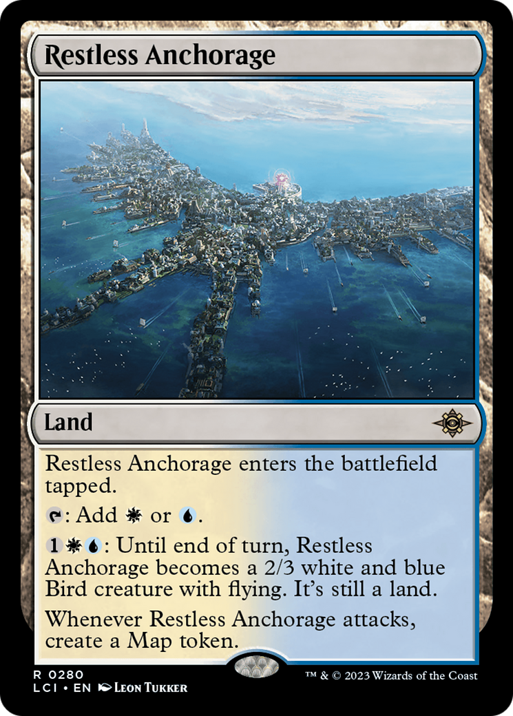 Restless Anchorage (LCI-280) [The Lost Caverns of Ixalan] MTG Single Wizards of the Coast