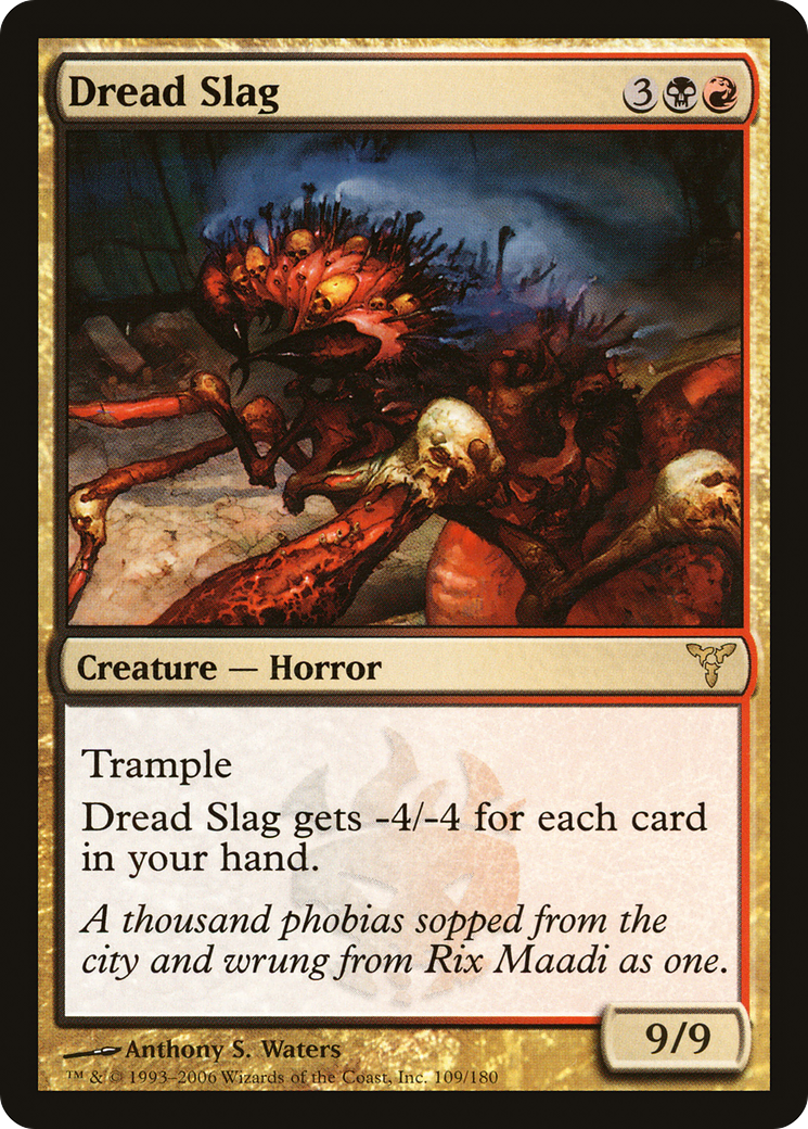 Dread Slag (DIS-109) [Dissension] Foil MTG Single Wizards of the Coast