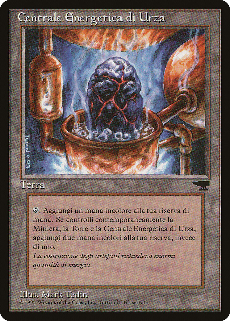 Urza's Power Plant (Sphere) (Italian) - "Centrale Energetica di Urza" (REN-) [Misc] Rinascimento MTG Single Wizards of the Coast