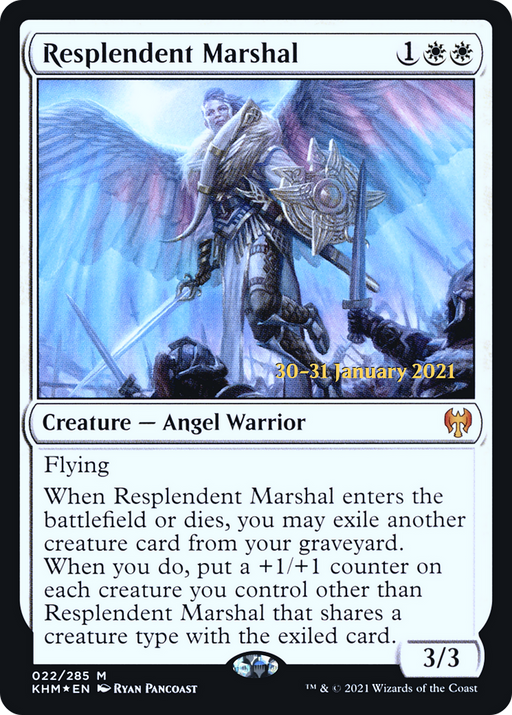 Resplendent Marshal (PRE-022) [Kaldheim Promos] Foil MTG Single Wizards of the Coast