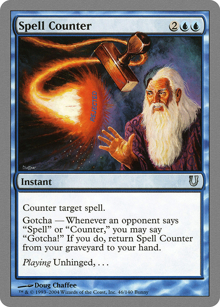 Spell Counter (UNH-046) [Unhinged] MTG Single Wizards of the Coast