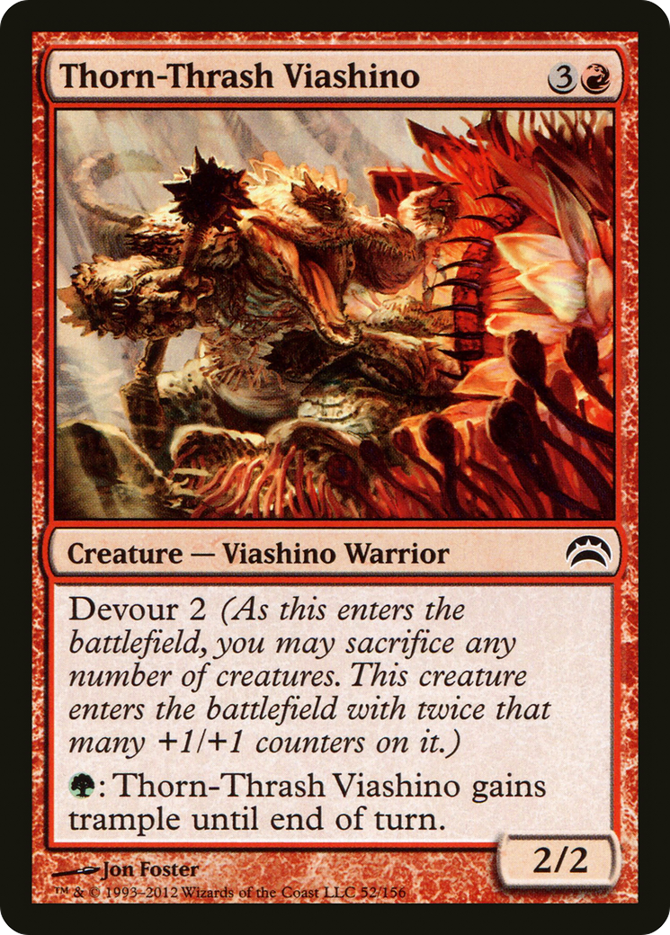 Thorn-Thrash Viashino (PC2-052) [Misc] Planechase 2012 MTG Single Wizards of the Coast