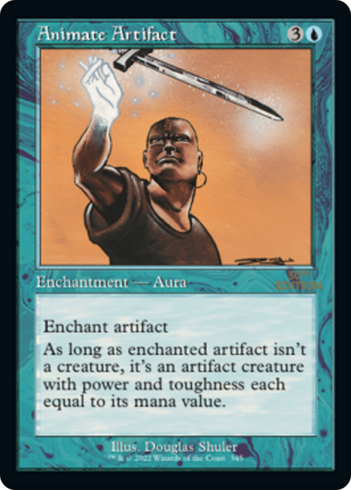 Animate Artifact (30A-345) [30th Anniversary Edition] MTG Single Wizards of the Coast