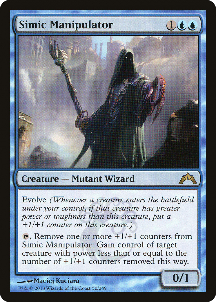Simic Manipulator (GTC-050) [Gatecrash] Foil MTG Single Wizards of the Coast