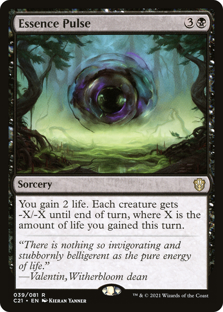 Essence Pulse (C21-039) [Commander 2021] MTG Single Wizards of the Coast