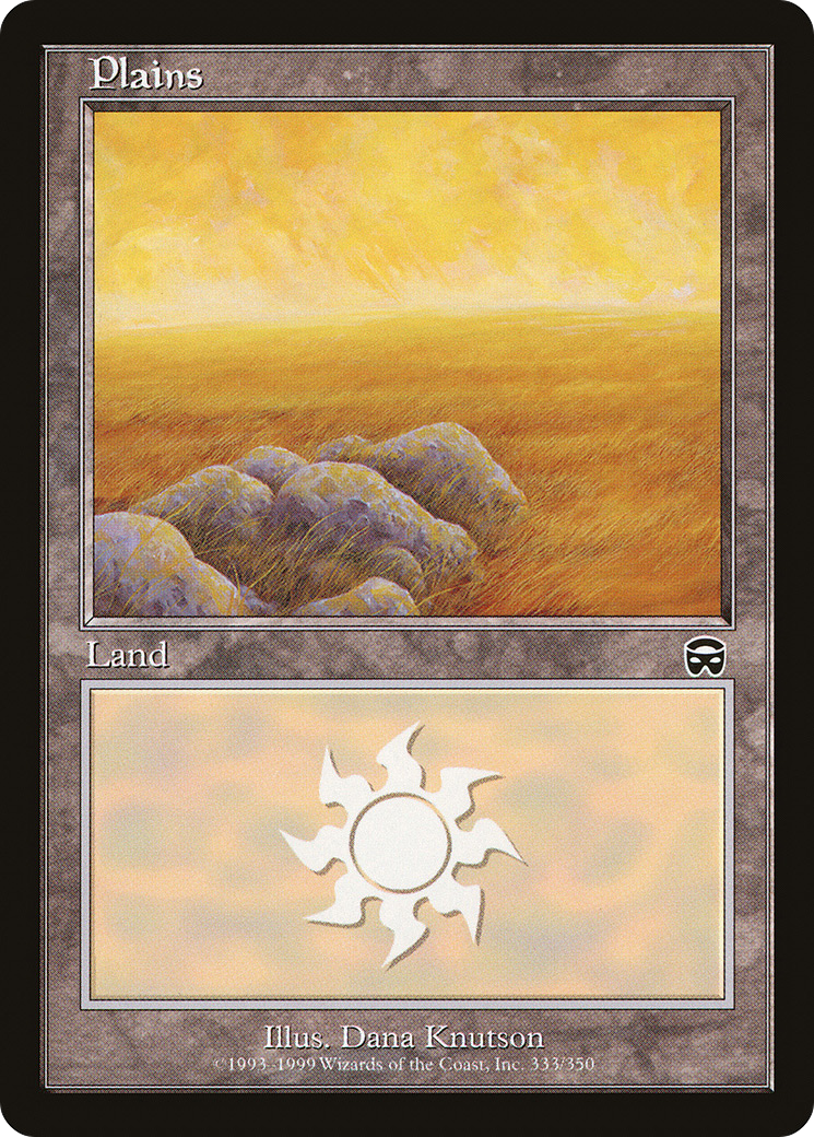 Plains (MMQ-333) [Mercadian Masques] Foil MTG Single Wizards of the Coast