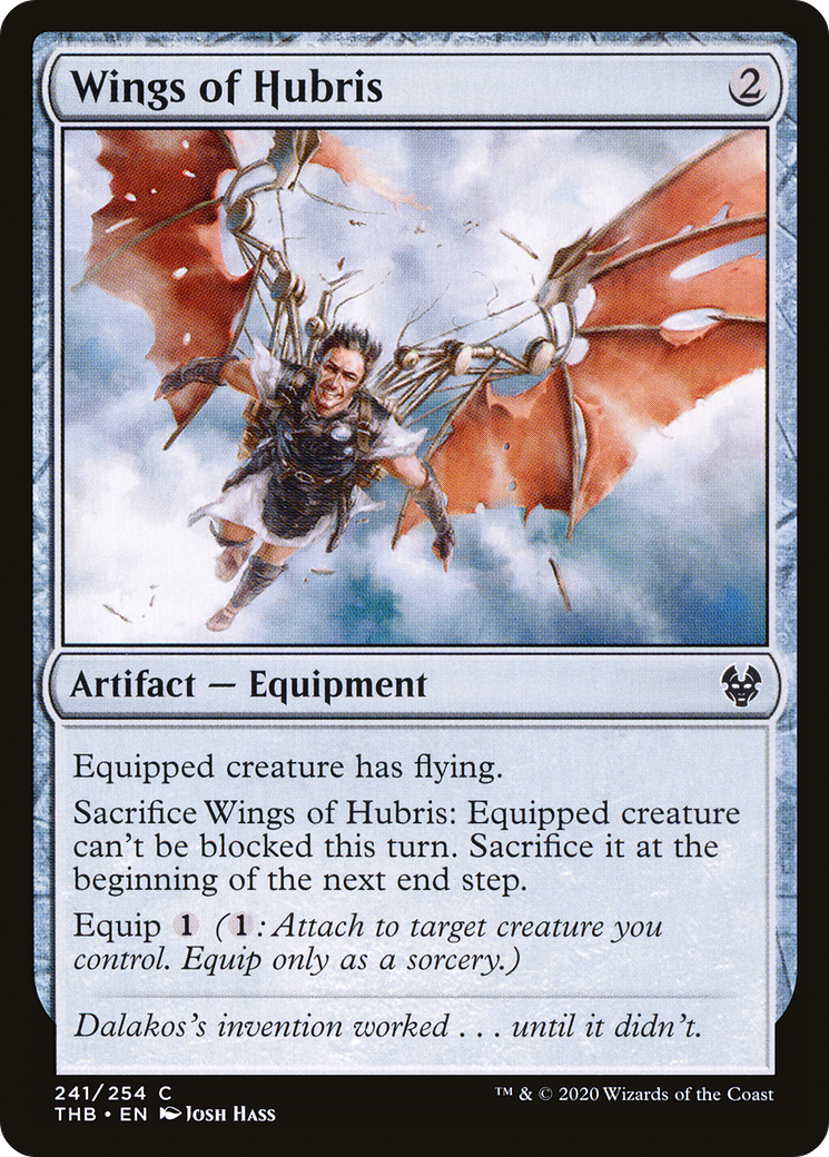 Wings of Hubris (THB-241) [Theros Beyond Death] Foil MTG Single Wizards of the Coast
