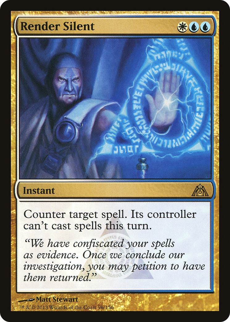Render Silent (DGM-096) [Dragon's Maze] Foil MTG Single Wizards of the Coast