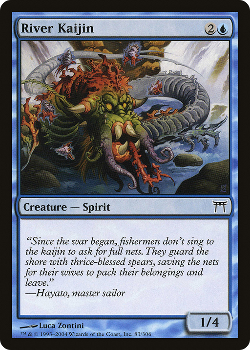 River Kaijin (CHK-083) [Champions of Kamigawa] MTG Single Wizards of the Coast