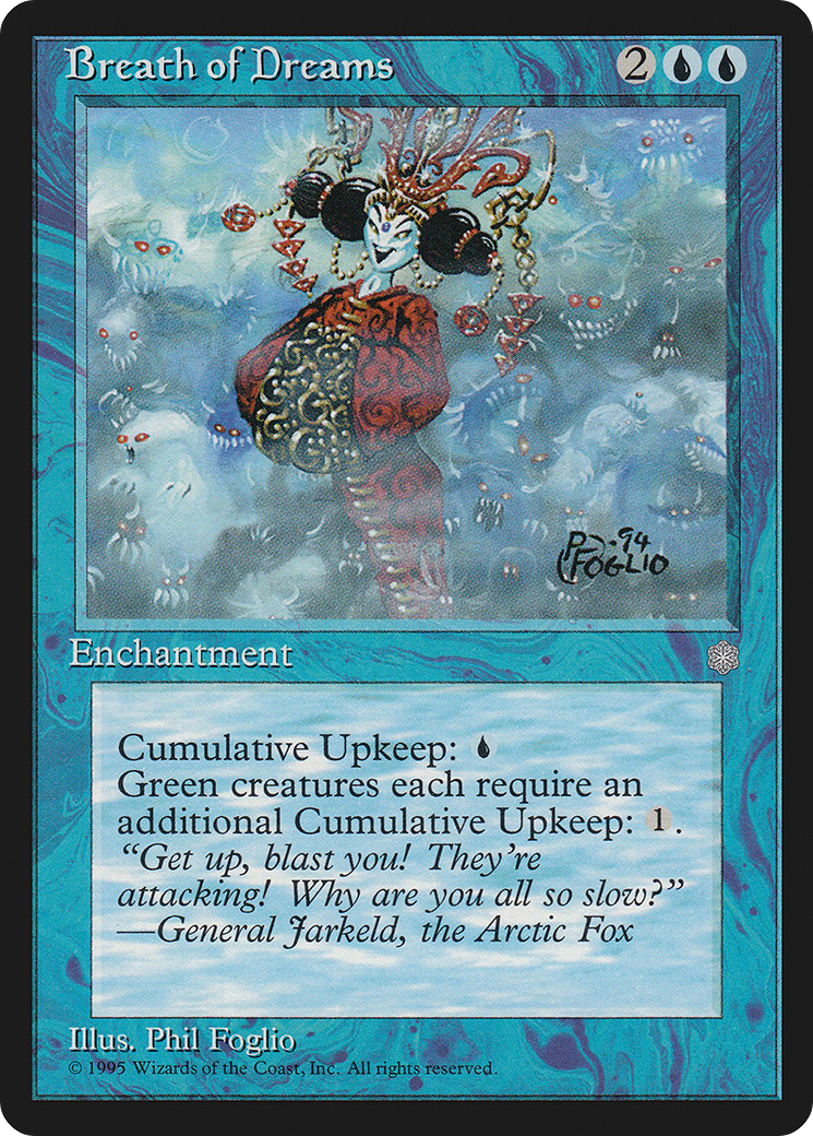 Breath of Dreams (ICE-) [Ice Age] MTG Single Wizards of the Coast