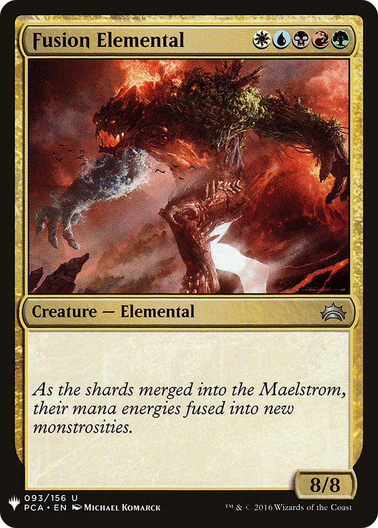 Fusion Elemental (LIST-093) [Mystery Booster] The List MTG Single Wizards of the Coast