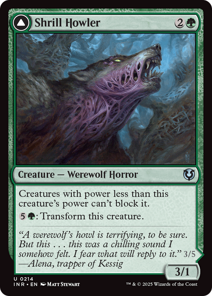 Shrill Howler (INR-214) [Innistrad Remastered] MTG Single Wizards of the Coast