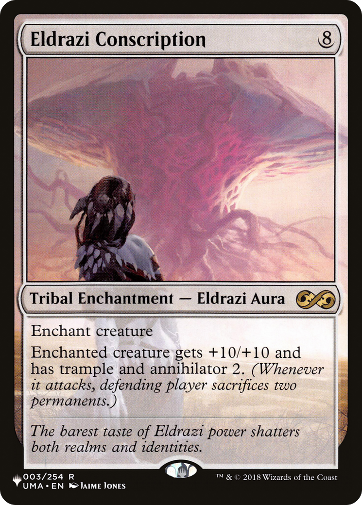 Eldrazi Conscription (LIST-003/254) [Mystery Booster] The List MTG Single Wizards of the Coast