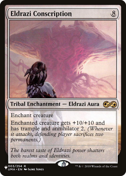 Eldrazi Conscription (LIST-003/254) [Mystery Booster] The List MTG Single Wizards of the Coast