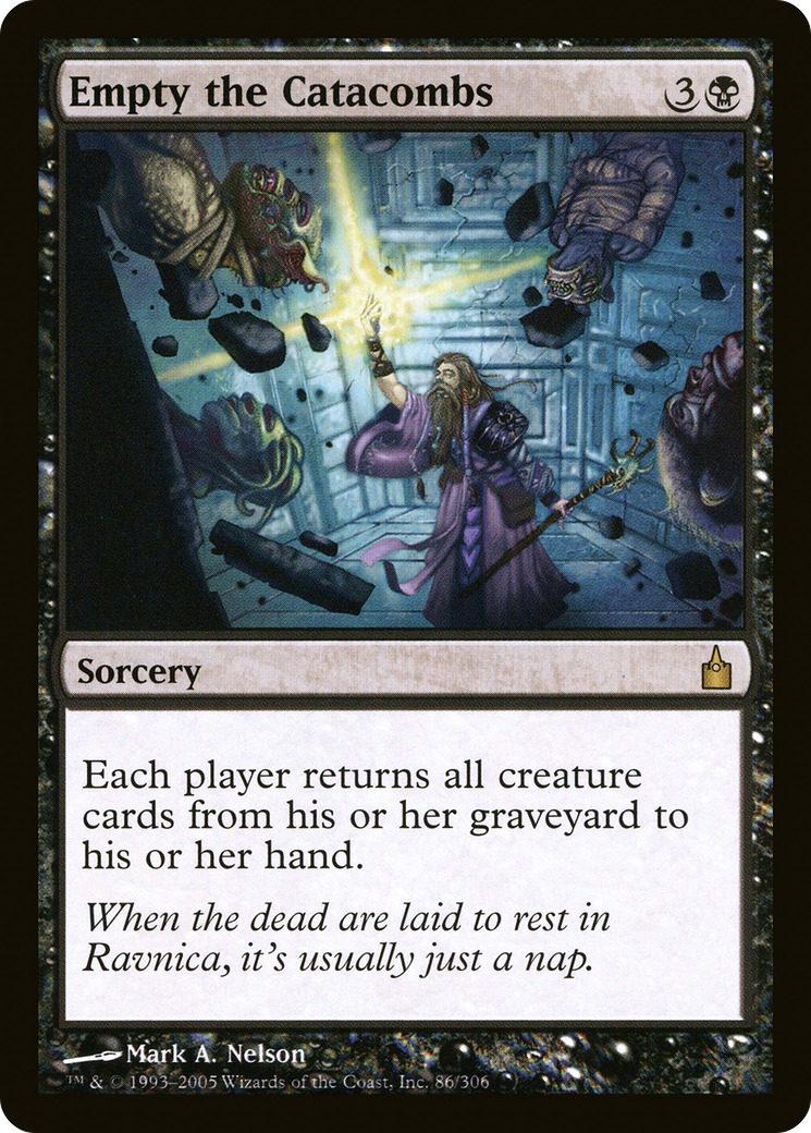 Empty the Catacombs (RAV-086) [Ravnica: City of Guilds] MTG Single Wizards of the Coast