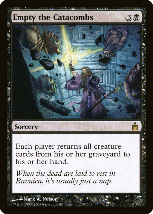Empty the Catacombs (RAV-086) [Ravnica: City of Guilds] MTG Single Wizards of the Coast