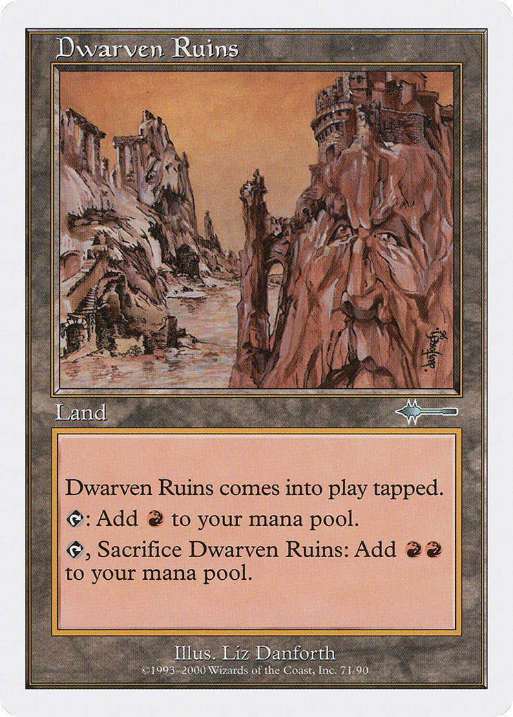 Dwarven Ruins (BTD-071) [Misc] Beatdown Box Set MTG Single Wizards of the Coast