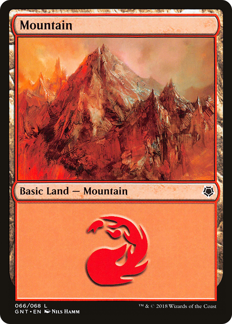 Mountain (GNT-066) [Misc] Game Night MTG Single Wizards of the Coast