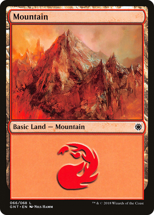 Mountain (GNT-066) [Misc] Game Night MTG Single Wizards of the Coast