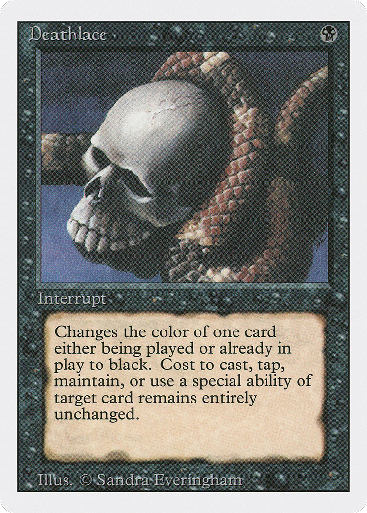 Deathlace (3ED-102) [Revised Edition] MTG Single Wizards of the Coast