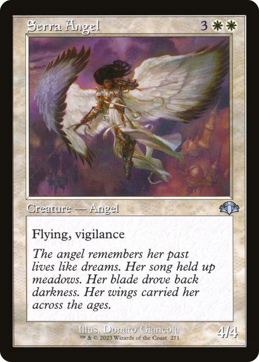 Serra Angel (DMR-271) [Dominaria Remastered] MTG Single Wizards of the Coast