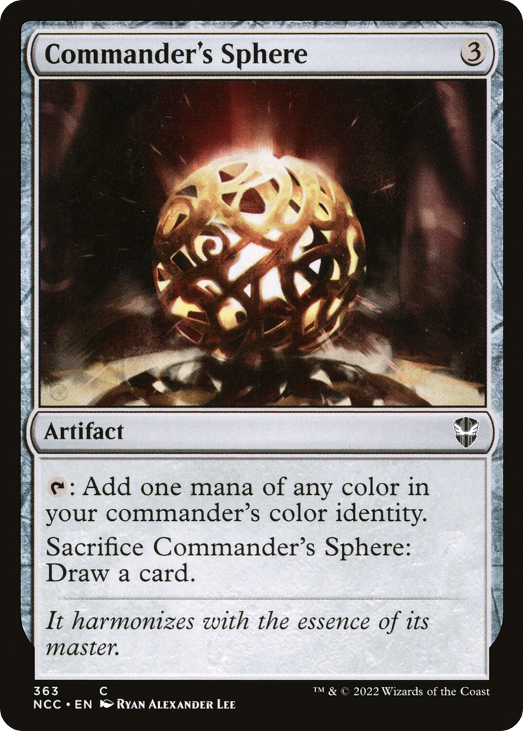 Commander's Sphere (NCC-363) [New Capenna Commander] MTG Single Wizards of the Coast
