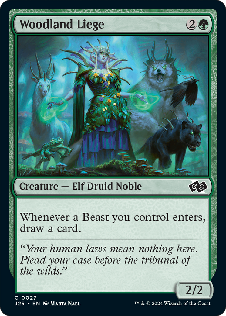 Woodland Liege (J25-027) [Foundations Jumpstart] MTG Single Wizards of the Coast
