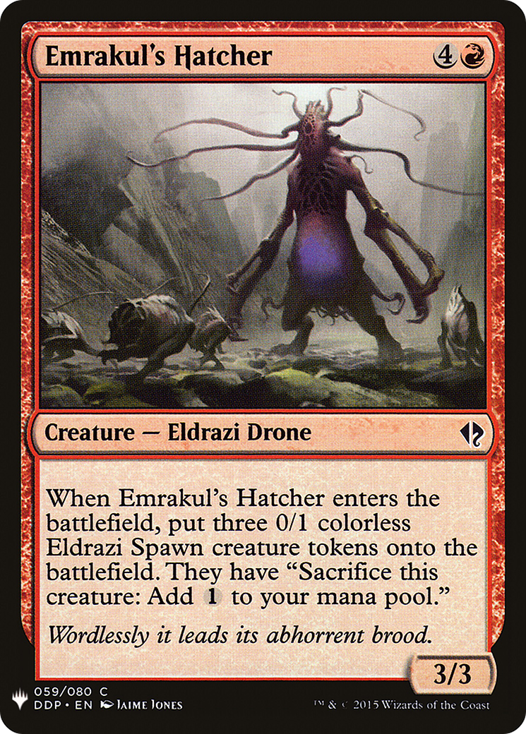 Emrakul's Hatcher (LIST-DDP-59) [Mystery Booster] The List MTG Single Wizards of the Coast