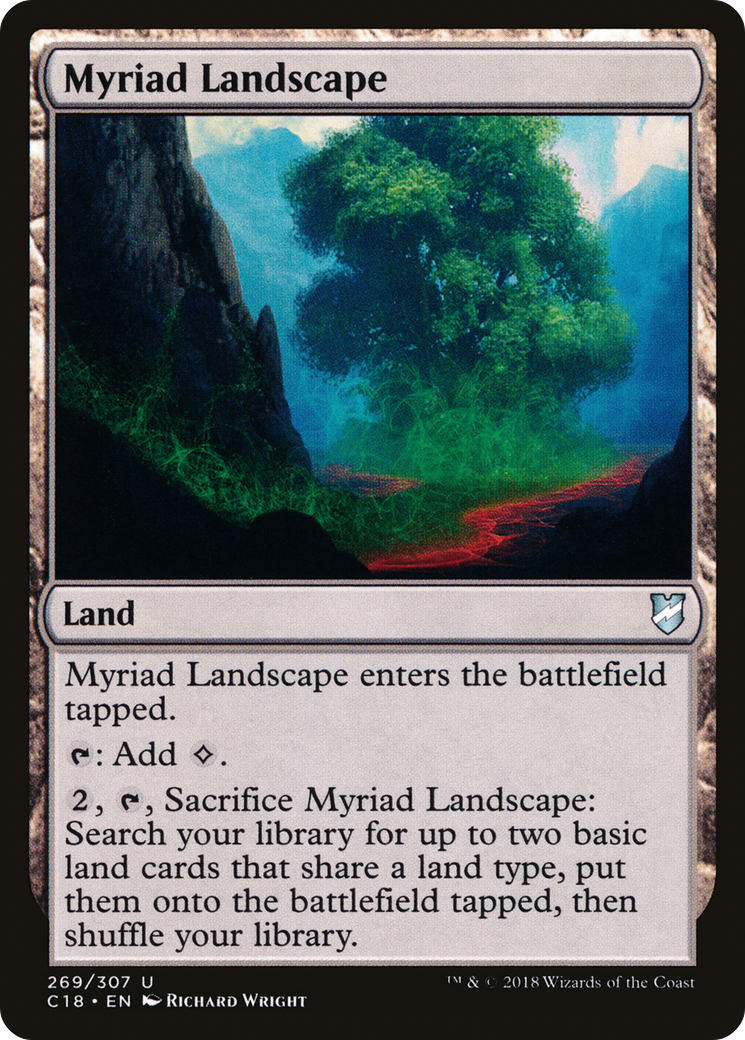 Myriad Landscape (C18-269) [Commander 2018] MTG Single Wizards of the Coast
