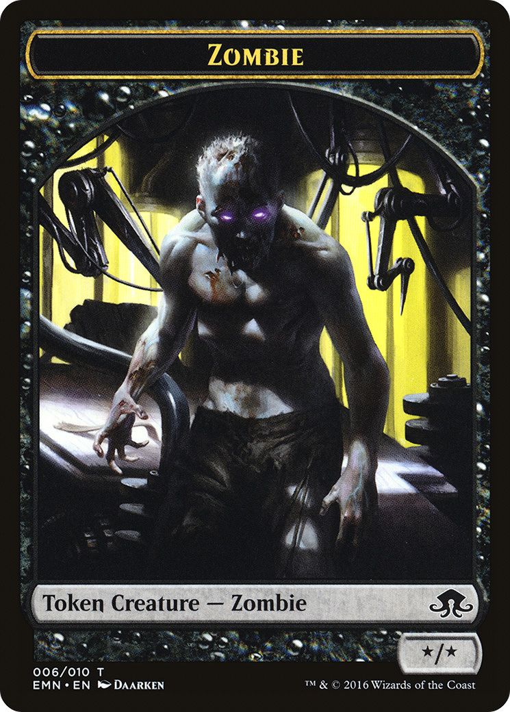 Zombie Token (006) (EMN-006) [Tokens] Eldritch Moon Tokens MTG Single Wizards of the Coast