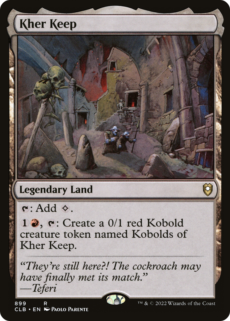 Kher Keep (CLB-899) [Commander Legends: Battle for Baldur's Gate] MTG Single Wizards of the Coast