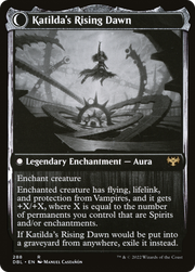 Katilda, Dawnhart Martyr (DBL-288) [Innistrad: Double Feature] (Double Faced Transform) Foil MTG Single Wizards of the Coast