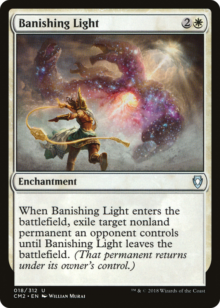 Banishing Light (CM2-018) [Commander Anthology Volume II] MTG Single Wizards of the Coast