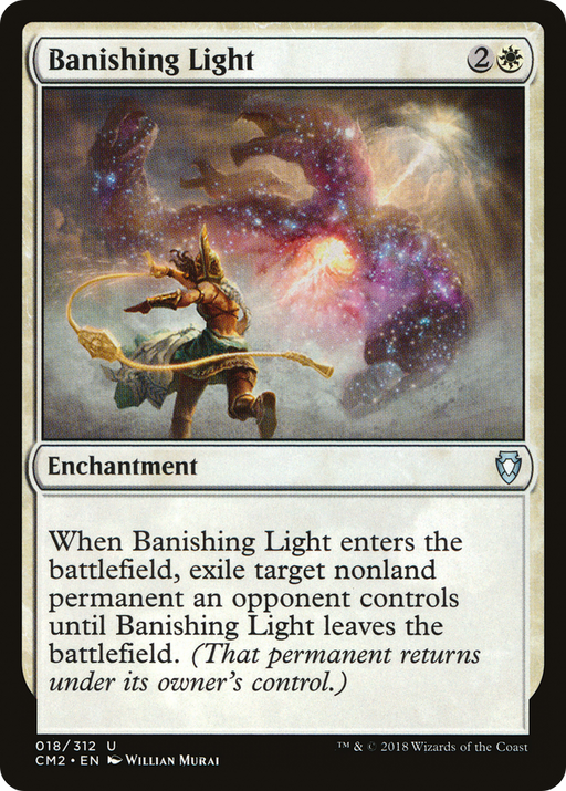 Banishing Light (CM2-018) [Commander Anthology Volume II] MTG Single Wizards of the Coast